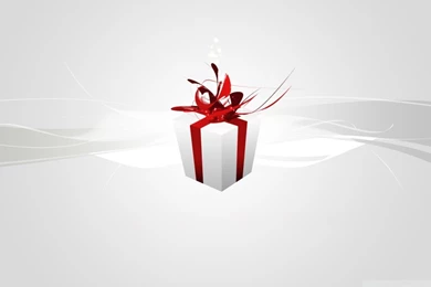 Christmas Present Silver HD Desktop Wallpapers : Widescreen : High ...