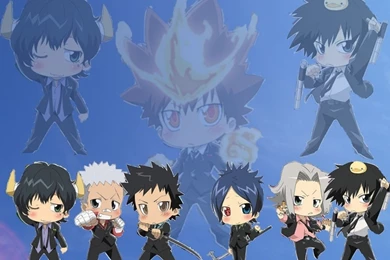 Chibi Vongola   Katekyo Hitman Reborn! Wallpapers (21233809)   Fanpop