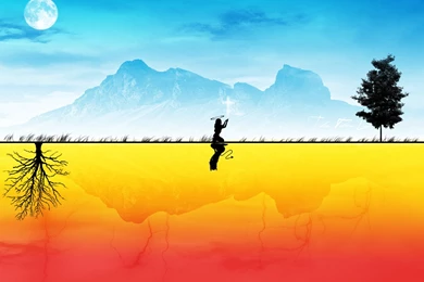 Heaven Hell Good Vs Evil Wallpapers   (