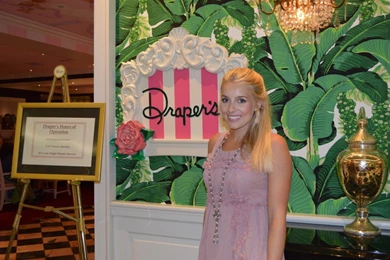 DIY Pink Dress & Greenbrier Charm