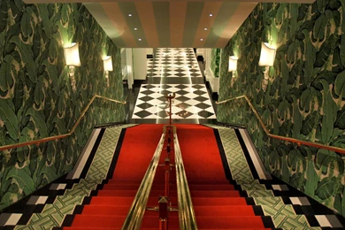 The FLAG Art Foundation — Upholstered With The Baroque Patterns Of...