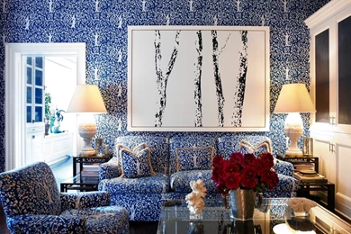 Old School Decorating: Drench A Room In Pattern   WSJ