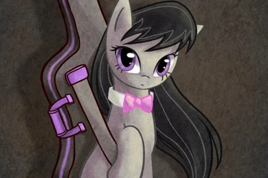Octavia Melody   IPhone/Android Wallpapers By Mlp WallpaperCreator ...
