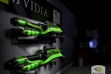 Central Wallpaper: NVidia Graphic Card HD Logo Wallpapers