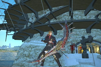 Storm Elite Bow W/ Storm Elite Scale Coat : Ffxiv