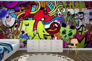 Funky Wall Art Wallpapers Wall Mural