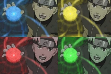 Naruto Rasengan Four Wallpapers