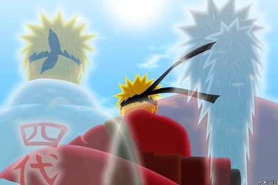 Wallpapers Naruto Shippuuden Like Yondaime Jiraya Fanart By ...