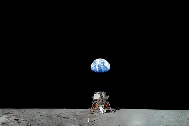 Earth View From The Moon, Planet, Astronaut, Space, 1920x1080 HD ...