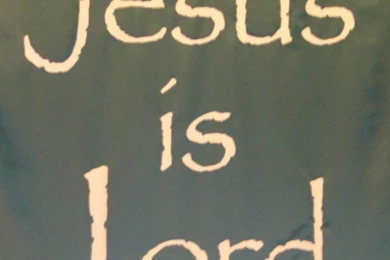 The Good News Today – My Lord, Not Just My Savior