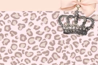 Pink & Beige Leopard Lockscreen Backgrounds To Iphone5 With Royal ...