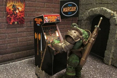 World War Hulk Playing Golden Axe By Papercrafter1 On DeviantArt
