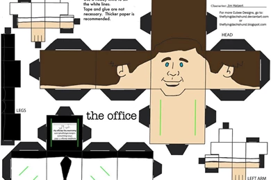 Office: Jim Halpert Cubee By TheFlyingDachshund On DeviantArt