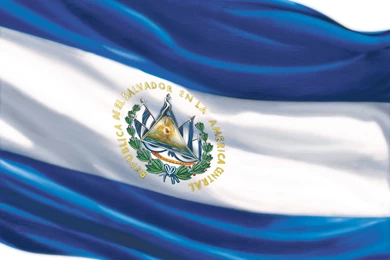 El Salvador Flag   Free Large Images