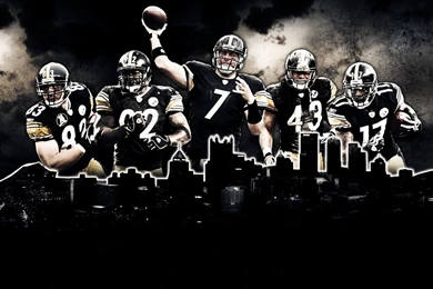 Download Wallpapers 1366x768 Pittsburgh Steelers, American Football ...