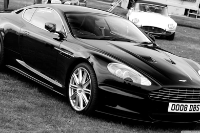 Aston Martin DBS Black HD Desktop Wallpapers : High Definition : Mobile