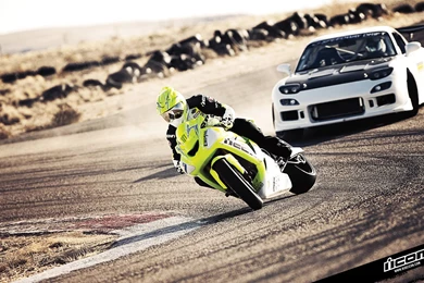 Download The RX7 And Sport Bike Drift Wallpaper, RX7 And Sport ...