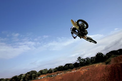 Flying Motocross HD Wallpapers Free Download