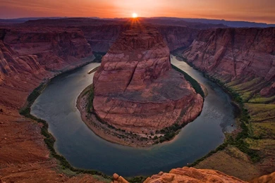 8268 Horseshoe Bend 1920x1080 Nature Wallpapers