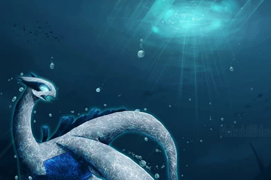 Download Wallpapers, Download 2560x1600 Pokemon Lugia Soul Silver ...