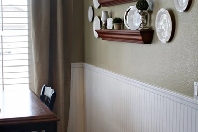 Interior Design: How To Install Wall Doctor Beadboard Wallpapers On ...