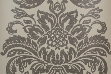 Damask Beaded Wallpapers Crystallised By Kandola : Wallpapers Direct