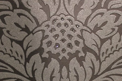 Damask Beaded Wallpapers Crystalised Midnight