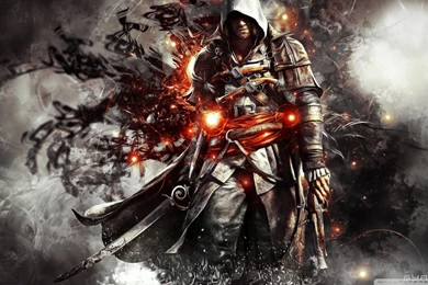 Assassins Creed 4 Black Flag HD Desktop Wallpapers : Widescreen ...