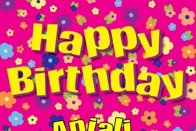 Happy Birthday Anjali Happy Birthday