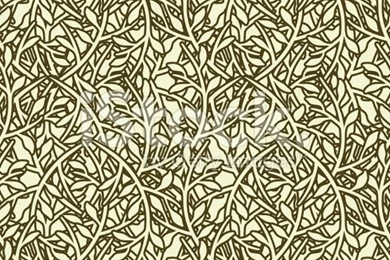 Seamless Organic Wallpapers Pattern Stock Vector Art 3187671   IStock