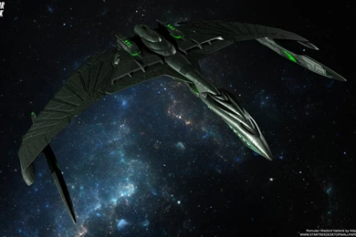 Star Trek Romulan Warbird Valdore, Free Star Trek Computer Desktop ...