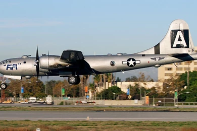 Aircraft Bomber Warbird B 29 Superfortress Transports