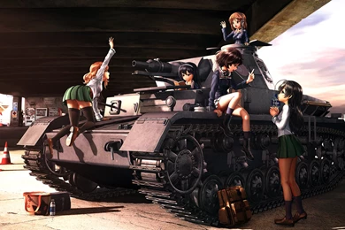 73 Girls Und Panzer HD Wallpapers