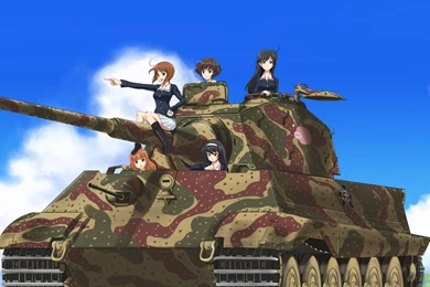 Girls Und Panzer iPhone 5 And Android Wallpapers