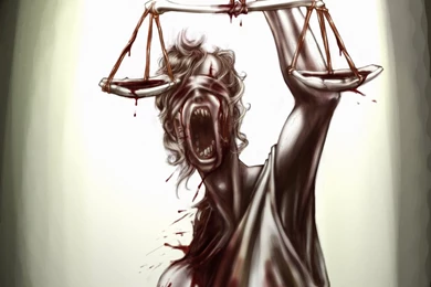 And Justice For All Statue Tattoo