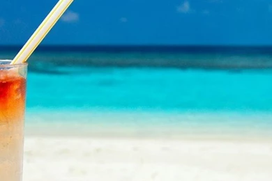 Cocktails On The Beach Wallpaper Images