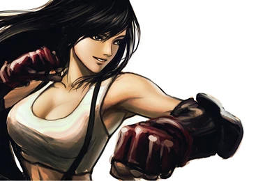 Girl Tifa Lockhart Final Fantasy Game Artwork Wallpapers 1920x1080 ...