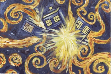 Doctor Who Wallpapers Tardis Exploding