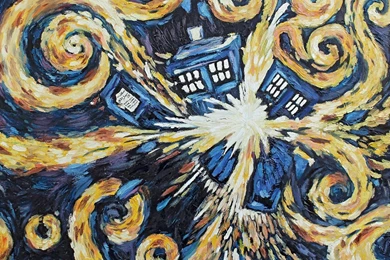 Doctor Who Wallpapers Tardis Exploding