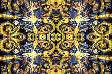 Exploding Tardis Desktop