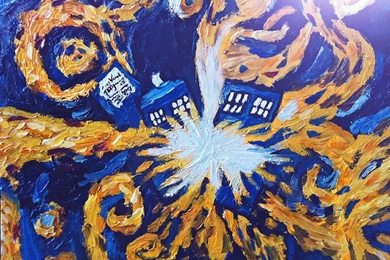 Doctor Who Wallpapers Tardis Exploding