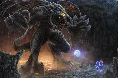 Download Wallpapers 1920x1080 Puck, Roshan, Dota 2 Full HD 1080p HD ...