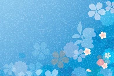Best Blue Flower Backgrounds Microsoft Windows Theme Desktop ...