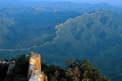 Great Wall Of China At Night Wallpapers