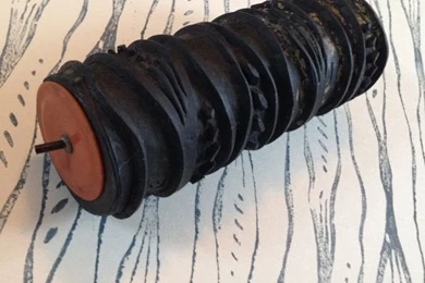 PATTERN PRINT PAINT Roller, For Printing Wallpapers Directly Onto ...