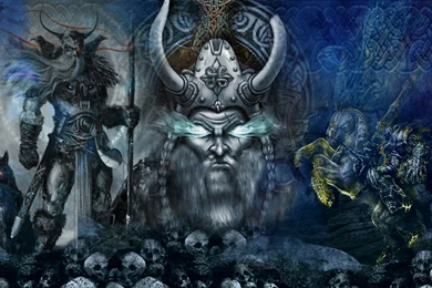 34 Odin Skull Mythology Thor Nordic Asgard 1626 :: Asgard Hd ...