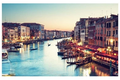 3D Wallpapers Custom Mural Beauty Now Woven 3 D City Night Scene ...