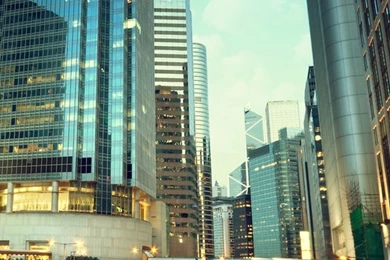 City Street Scene iPhone 4s Wallpapers Download