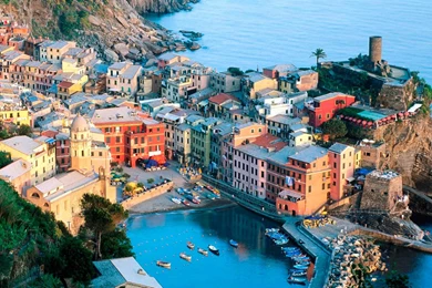 Blue River City Scene Wallpapers   1920x1080   933058