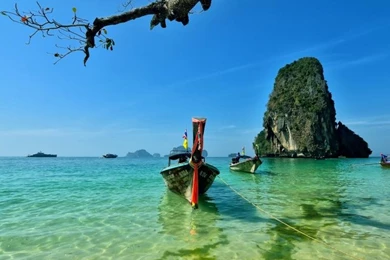 Railay Beach, Thailand Wallpaper,beaches HD Wallpaper,2880x1800 HD ...